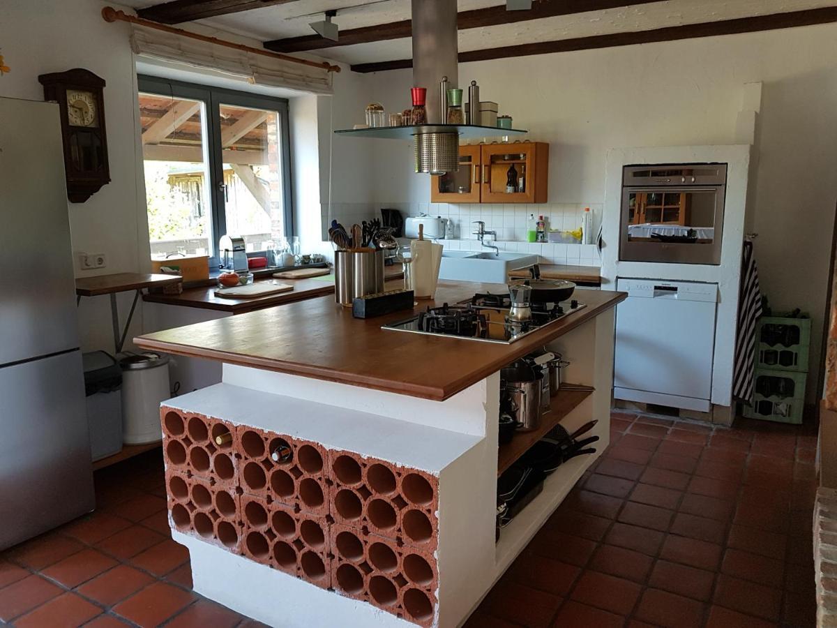 Grosse Wohnung / Haushaelfte In Peetzig Am See Angermunde Extérieur photo